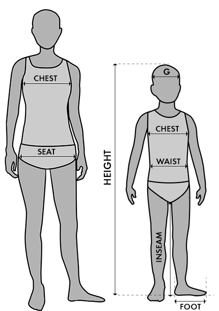 Measures adult body Polarn O. Pyret